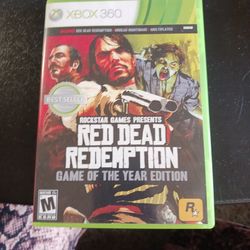 XBOX 360 Red Dead Redemption Game Of The Year