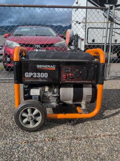 Generac GP3300 Portable Generator – 3300W Running / 3750W Starting
