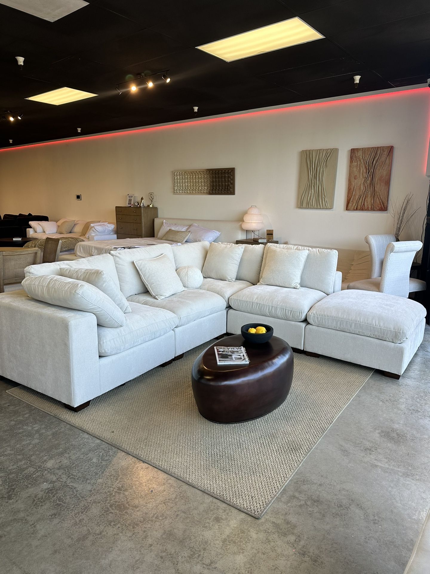 Cloud Modular Sectional Sofa Chaise Couch β FREE Delivery
