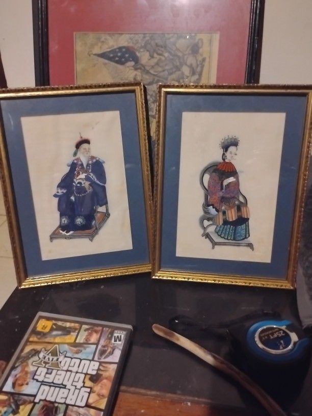 Chinese Art On Ricepaper