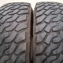 ( 2 TIRES ) 35X12.50R18 LION SPORT MT