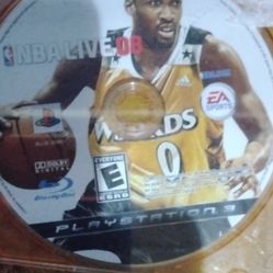 PS3 NBA Live 08 PlayStation 3 Game Disc