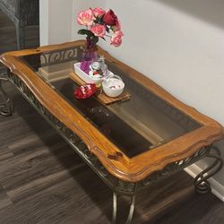 Coffee Glass Table 