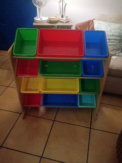 Colorful toys Organizer