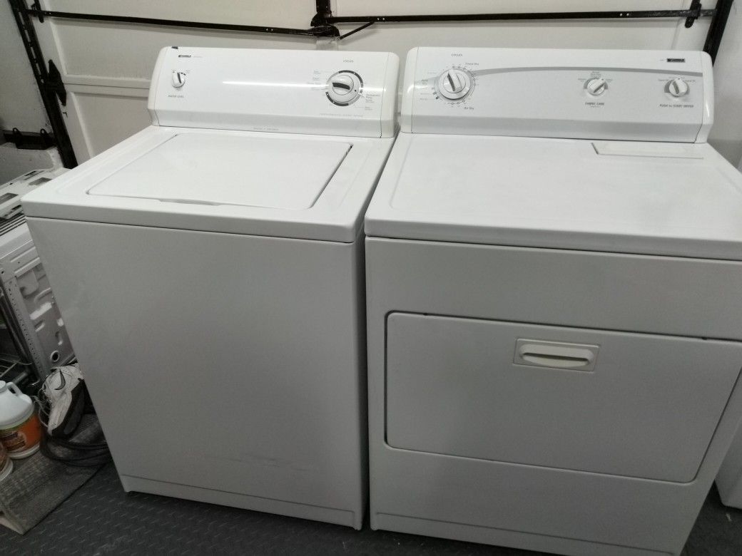 Washer and dryer 