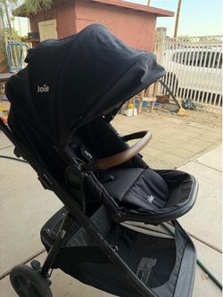 Joie travel system with infant car seat