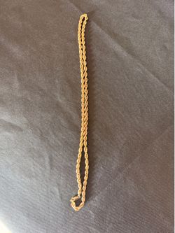 10k Gold Rope Chain