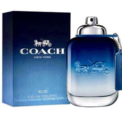 Coach Blue by Coach New York Eau de Toilette Spray Men 3.3 FL oz / 100 ML New