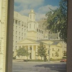 St. John's Church Lafayette Square Saint President RPPC Postcard Post Card Unused Vintage Collectible