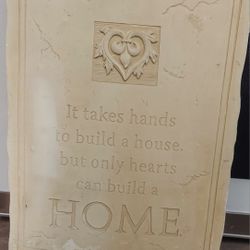 Decorative Home Plaque. 5.00