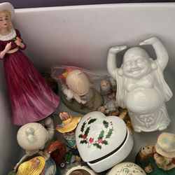 Vintage  And Modern Figurines