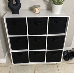9 Bin Cube Storage