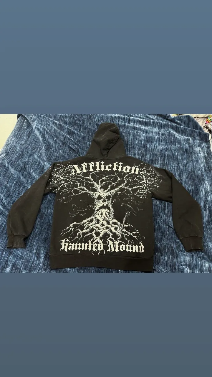 Affliction/Haunted Mound hoodie