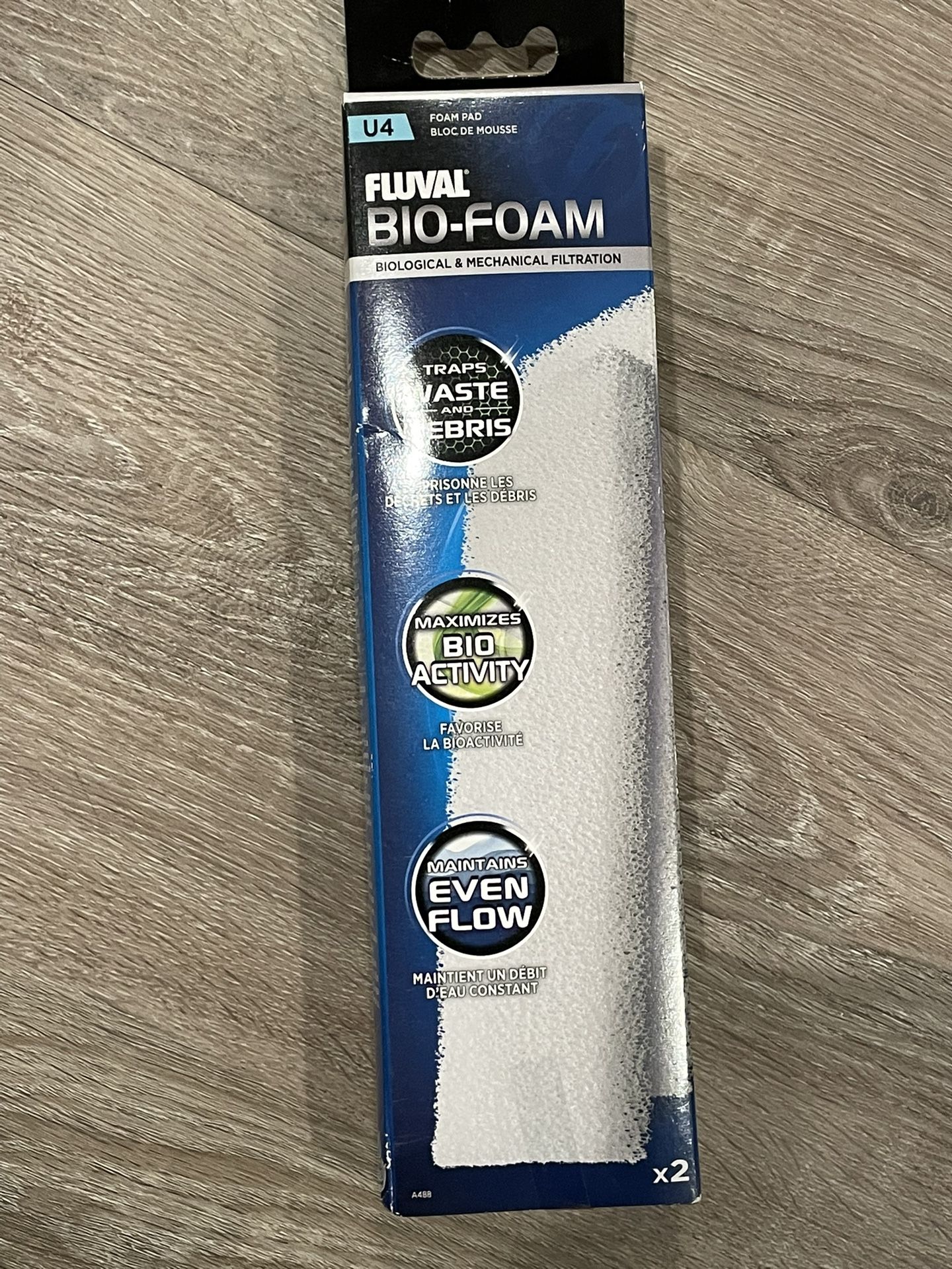 Fluval Bio-Foam For U4 Filter Brand New Open Box