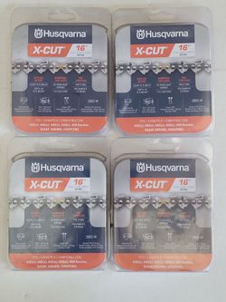 16" Husqvarna Chainsaw blades chains