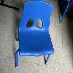 Small Blue Kids Chair