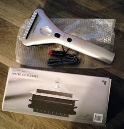 Sharper Image Heated Ice Scraper 