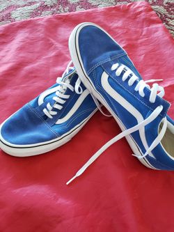 Blue Vans Size 11