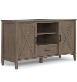 Brown TV Stand (solid wood)