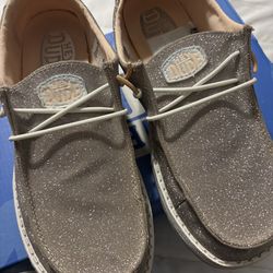 Hey Dude - Wendy Metallic Sparkle (Rose Gold)