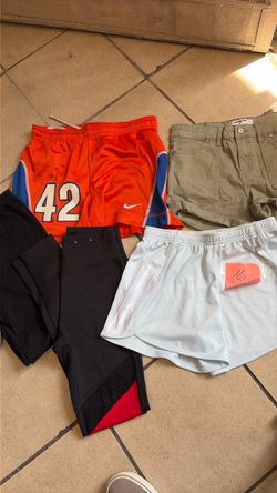 Girls size 16 shorts and leggings bundle (5pcs)