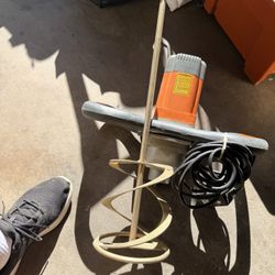 Chicago electric hand mortar mixer, New never used