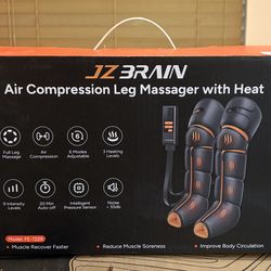 Leg Massager with Heat and Compression : Foot and Calf Massager for Circulation and Pain Relief