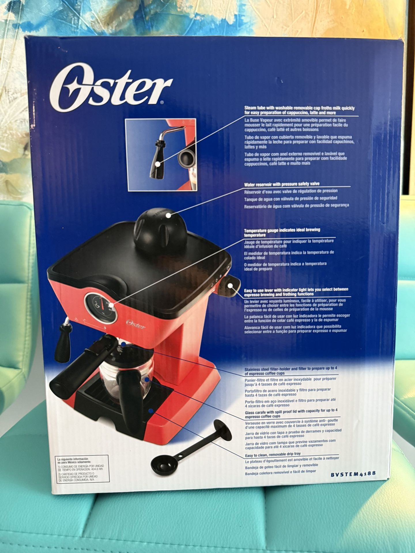 Oster Steam Espresso And Cappuccino Maker