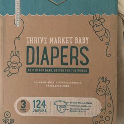 Diapers Open Box 62 Diaper Still In Sealed Bag And There’s 9 Diapers With Out Bag 