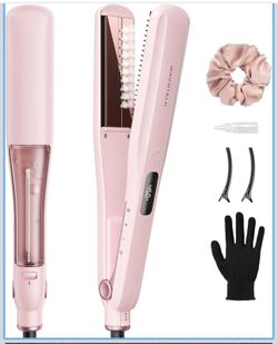 Wavytalk Steam Hair Straightener, Steam Sesh, Steam Reduces Damage, Nourishes Hair & Expedites Straightening,