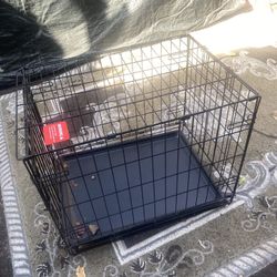 Small Dog Crate Black