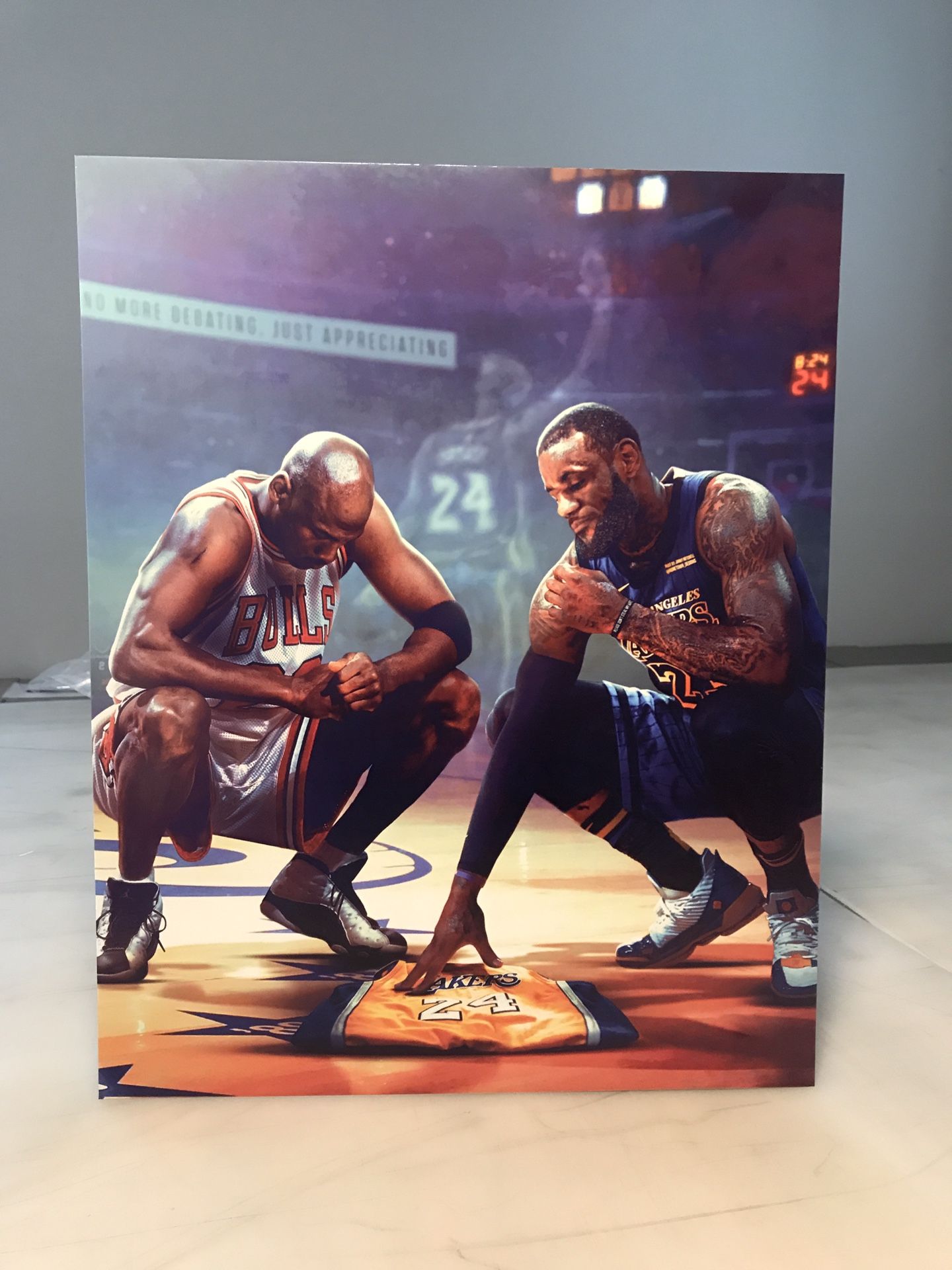 Kobe Bryant Michael Jordan Lebron James Poster Board Supreme Ikonick Off White