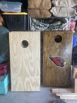Costume Made Solid Wood Regulations Size Corn Hole Game Board Set they’re not a dollar please read the description
