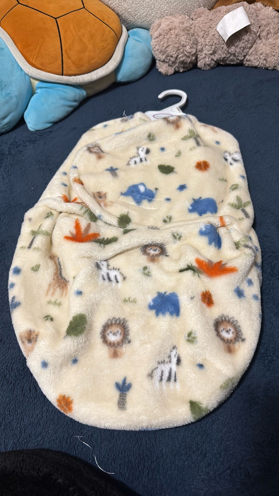 Baby Swaddle Warm Material New Still Attached To Hanger