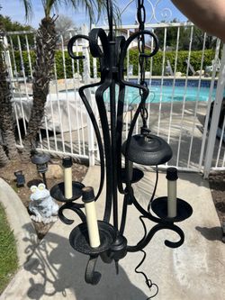 Chandelier Dining Room Vintage Light Fixture