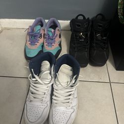 Jordan And Nike Shoes 