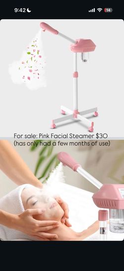 Facial Steamer Pink Esthetician