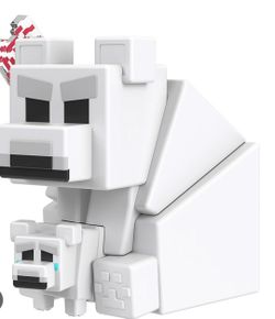 Minecraft Polar Bear Mini Mode Figure