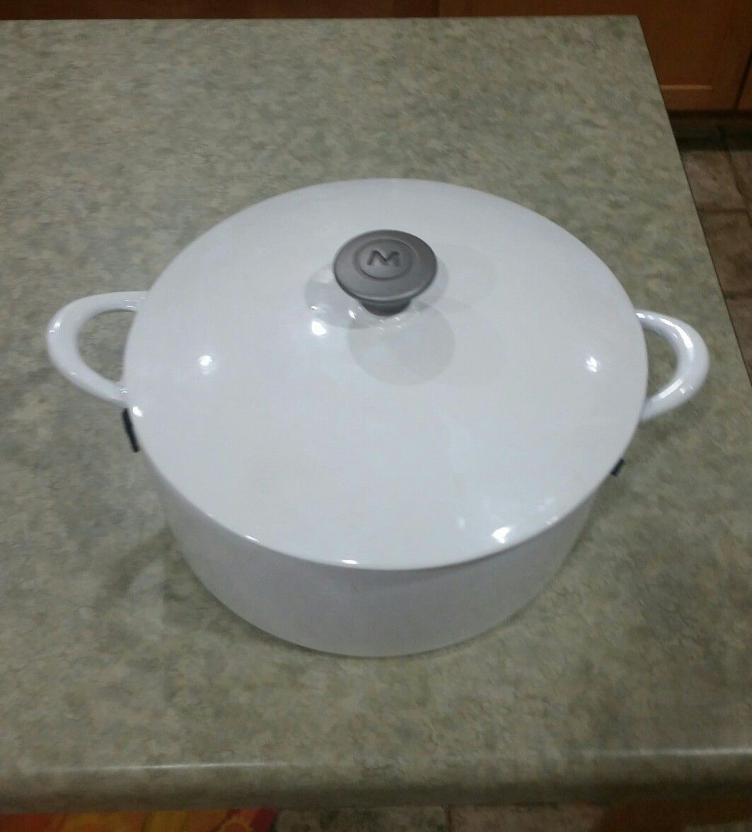 Mario Batali Enameled Cast Iron Dutch Oven