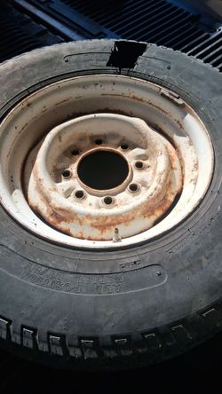 16.5" 8 lug wheels