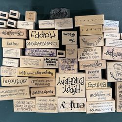 Rubber Stamps (box 1 sayings)