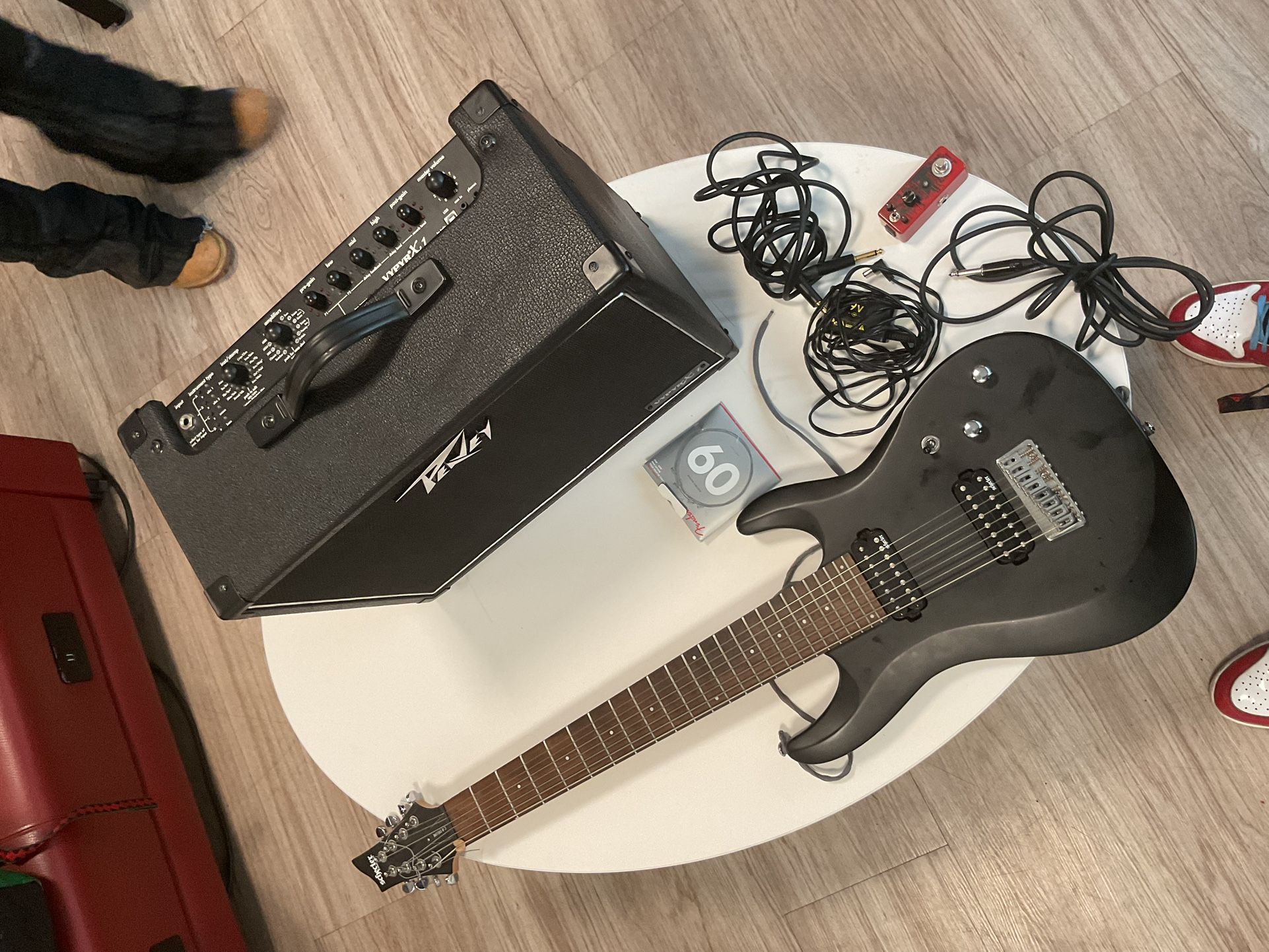 Shecter Guitar And Vyper X1 Amp