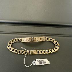 10Kt ID BRACELET 31.0g