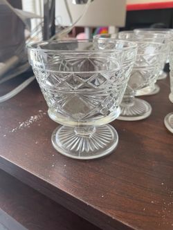 Vintage dessert cups