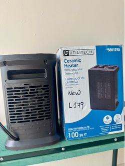 Utilitech 1500 -Watt Ceramic Compact personal Indoor Hester