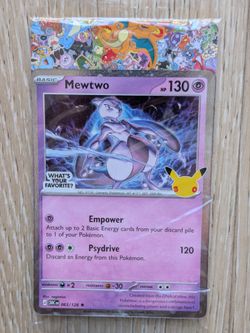 30th pokemon Mewtwo target exclusive promo