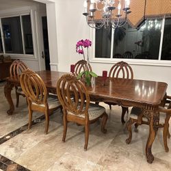 Dining Table And China Cabinet