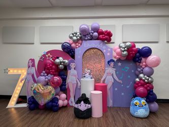 K-pop demon hunters party decor
