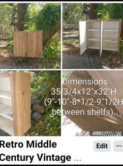 Wooden cabinet