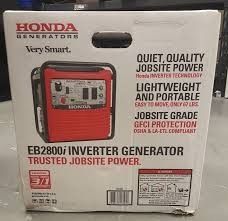 HONDA GENERATOR EB2800i